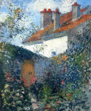 Camille Pissarro Painting - study at pontoise Camille Pissarro